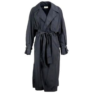 NWT The Row Black "Kareem" Trench Coat